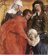 Deposition (detail) WEYDEN, Rogier van der